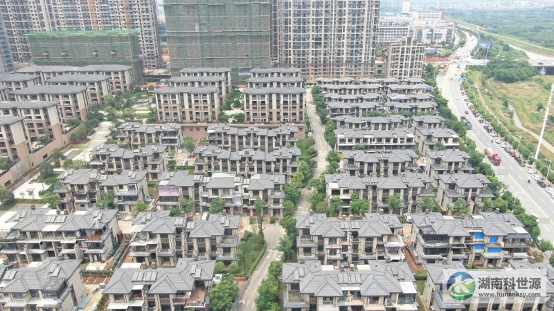 澳海望洲府一期别墅太阳能热水系统工程 澳海望洲府一期别墅太阳能热水系统工程